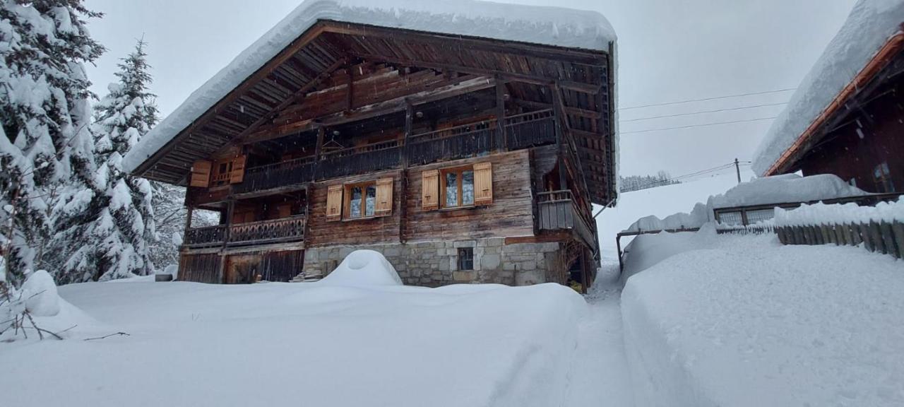 Lachat Appartement En Chalet Typique Le Grand-Bornand Zewnętrze zdjęcie