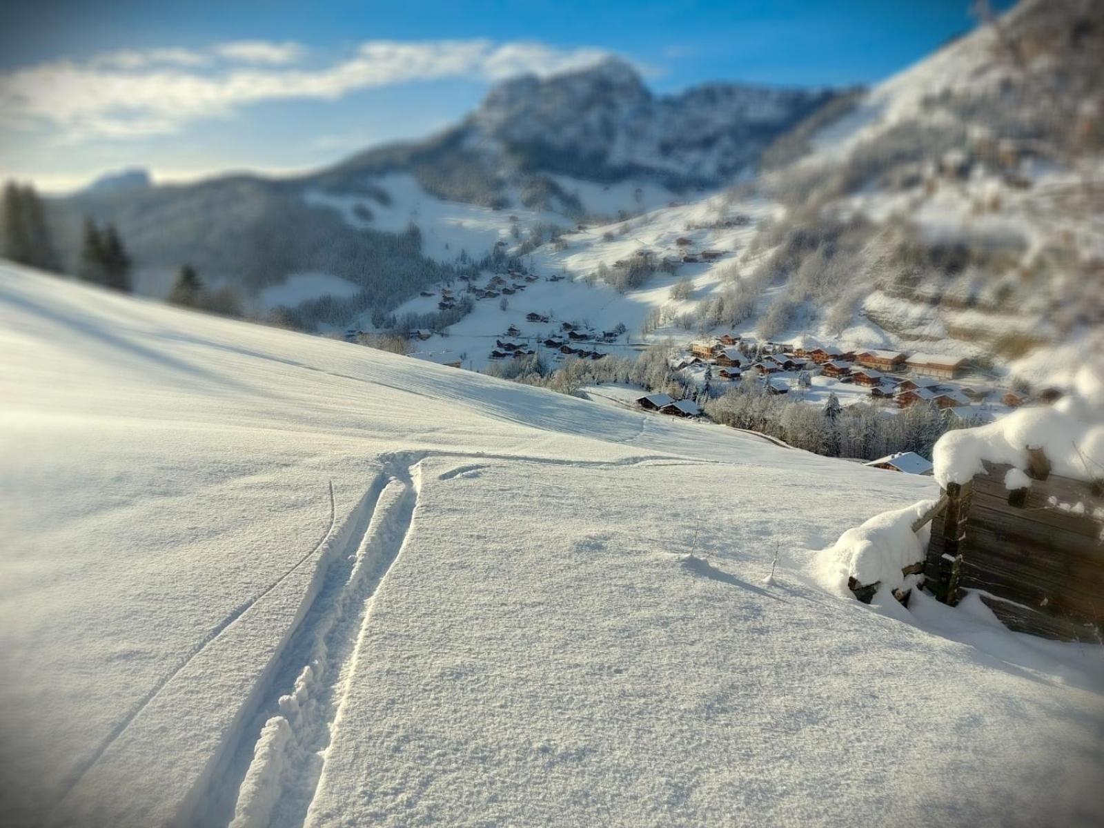 Lachat Appartement En Chalet Typique Le Grand-Bornand Zewnętrze zdjęcie